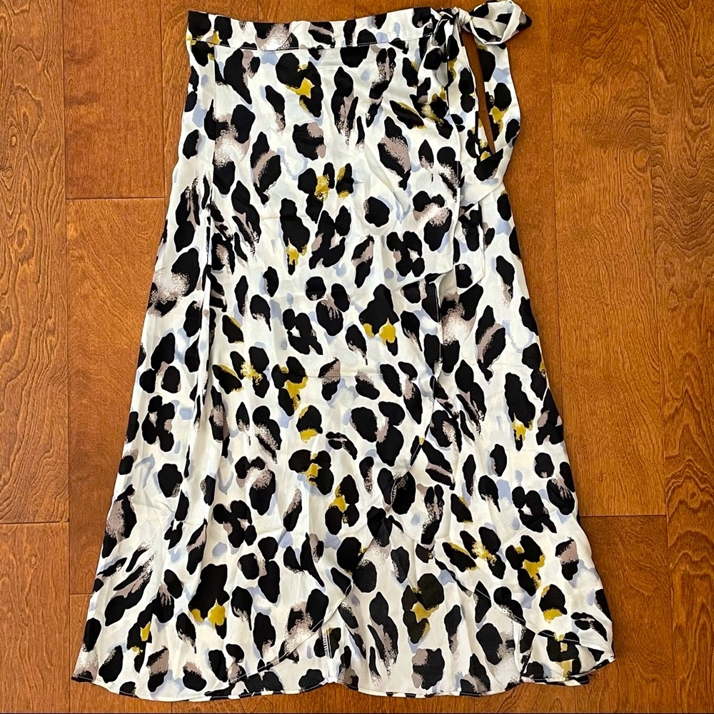 Wrap Midi Skirt